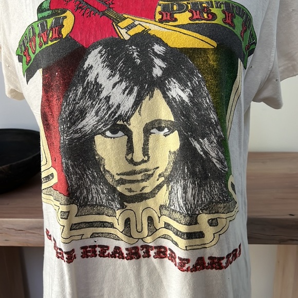 MadeWorn Tom Petty & The Heatbreakers 1980 Unisex Tee Sz S. NWT - Picture 4 of 13